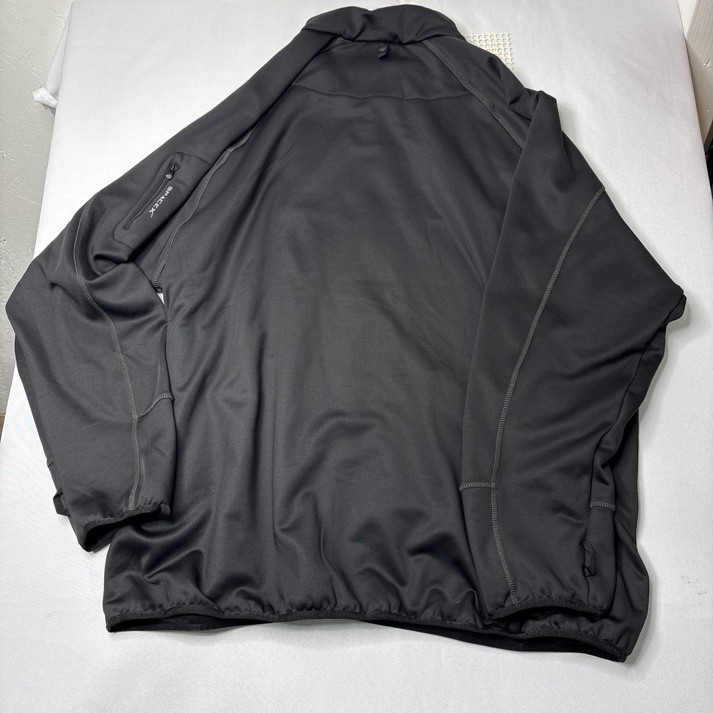 Official SpaceX Men's Stretch Fleece Black Soft Shell Jacket Full Zip 3XL - Picture 11 of 11